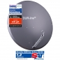 Preview: DUR-line Select 85/90 Anthrazit - Alu Sat-Antenne