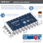 Preview: DUR-line MS 5/16 Blue ECO - Multischalter