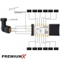 Preview: PremiumX PXMS 5/12 Multischalter mit Netzteil Multiswitch 1 SAT für 12 Teilnehmer