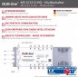 Preview: DUR-line MS 5/12 G-HQ - Multischalter - Made in Germany