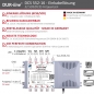 Preview: DUR-line DCS 552-16 Unicable-Multischalter mit 2X Wideband LNB - für 32 Teilnehmer - Made in Germany - 2 x 16 SCR/DCSS User Bands - kaskadierbar [Digital, HDTV, FullHD, 4K, UHD]