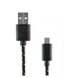 Preview: Cable USB - micro USB 2.0m HQ BOX ! Black / Schwarz