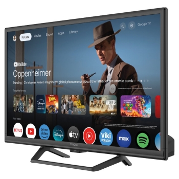 Preview: STRONG SRT 24HG4723C – 24" (60 cm) HD Smart TV mit Google TV & 12V Anschluss (HDR10, DVB-T2/C/S2 Triple Tuner, Bluetooth, Google Assistant)