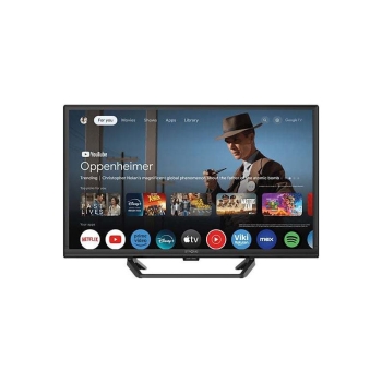 STRONG SRT 24HG4723C – 24" (60 cm) HD Smart TV mit Google TV & 12V Anschluss (HDR10, DVB-T2/C/S2 Triple Tuner, Bluetooth, Google Assistant)