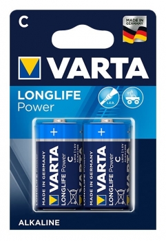 Varta Longlife Power Baby C Alkaline 1,5V - 2er Blister / V4914
