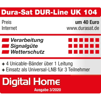 DUR-line UK 104 - Unicable LNB