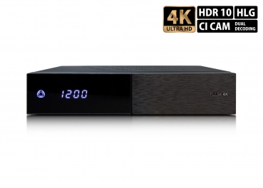 AB-Com Pulse 4K 1xDVB-S2X + 1x tuner DVB-T2/C UHD Sat Receiver