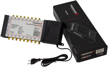 PremiumX PXMS 5/16 Multischalter mit Netzteil