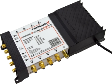 PremiumX PXMS 5/8 Multischalter mit Netzteil