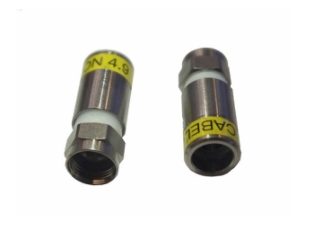 Cabelcon F-59-CX3 4,9 HQ F-Kompressions Stecker