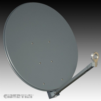Gibertini Sat Antenne XP Premium Alu Sat Schüssel Spiegel Anthrazit 85cm
