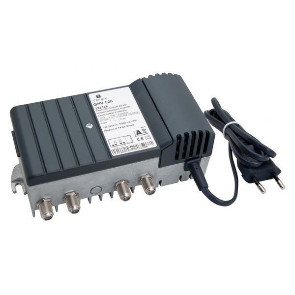 Triax GHV 520 Hausanschlussverstärker, Verst. 20dB, 47...1006MHz