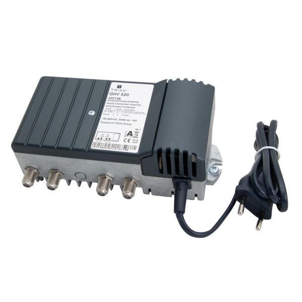 Triax GHV 520 Hausanschlussverstärker, Verst. 20dB, 47...1006MHz