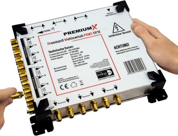 PremiumX PXMS 17/12 Multischalter