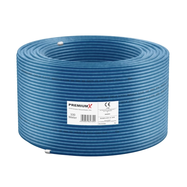 PremiumX 100m CAT 8 Netzwerkkabel Simplex