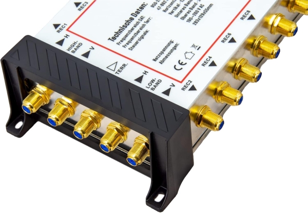 PremiumX PXMS 5/16 Multischalter mit Netzteil