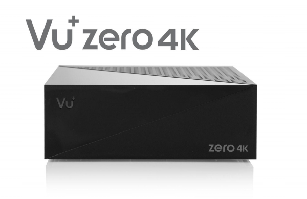 VU+ Plus Zero 4K DVB-S2X Multistream Linux HbbTV UHD 2160p Sat Receiver Schwarz