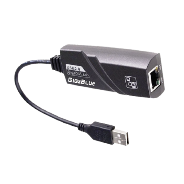 Giga Blue USB LAN GigaBit Adapter für Quad, SE & UE