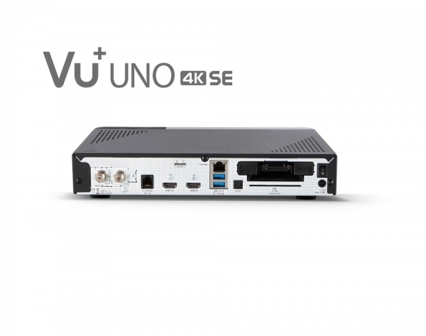 VU+ Uno 4K SE 1x DVB-S2X FBC Twin Tuner 1TB HDD Linux Receiver UHD 2160p