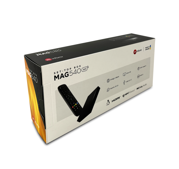 MAG 540w3 IPTV Set Top Box