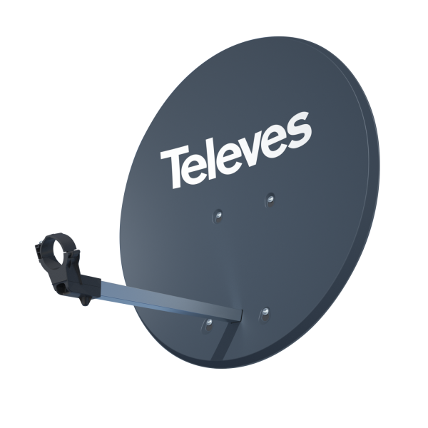 SAT‑Antenne – 63×57 cm Anthrazit