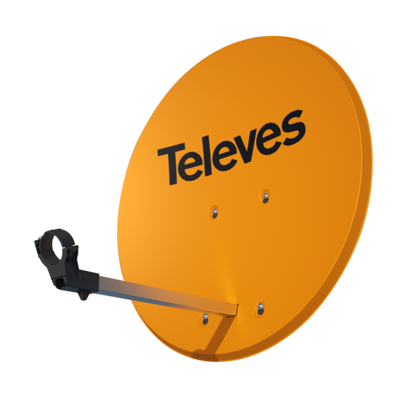 Televes ISD 630 Aluminium SAT-Antenne – 63×57 cm Orange