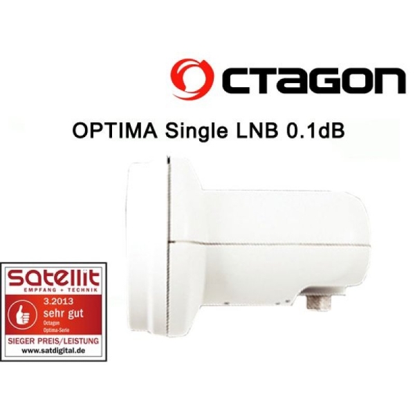 Octagon Single Optima OSLO PLL LNB 0.1dB