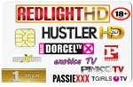 Redlight Elite Royale HD 9 Sender auf Hotbird Viaccess Card 12 Monate