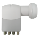 Televes Octo LNB mit acht Universalausgängen, an jedem liegen alle 4 Polaritäten an (HL, HH, VL, VH)